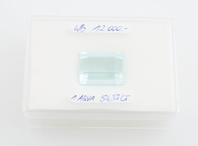 Loser Aquamarin 54,37 ct - Exkluzivní diamanty a drahokamy