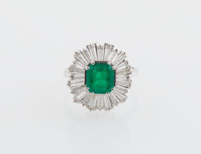 Smaragd Diamantring - Diamanti e pietre preziose esclusivi