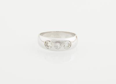 Altschliffdiamant Ring zus. ca. 1,20 ct - Diamonds Only