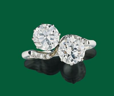 Diamantring Toi et Moi zus. ca. 3 ct - Diamonds Only