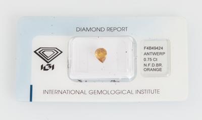 Natural Fancy Deep Brownish Diamant 0,75 ct - Diamonds Only