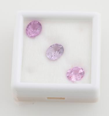 3 lose natürliche Spinelle zus. 5,90 ct - Exquisite jewellery