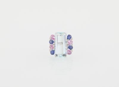 Aquamarin Saphir Ring - Exquisite jewellery