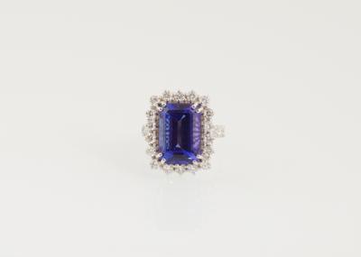 Brillant Tansanit Ring - Gioielli scelti