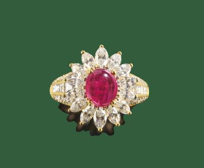 Diamant Rubinring - Gioielli scelti