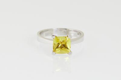 Ring mit gelben Beryll - Exkluzivní šperky