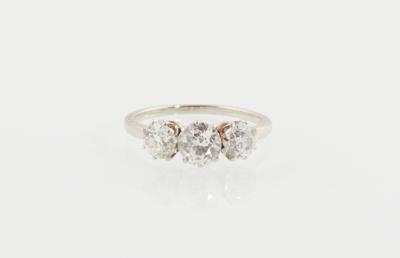 Altschliffbrillant Ring zus. ca. 1,65 ct - Diamonds Only