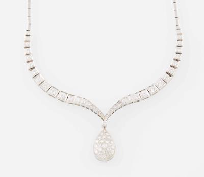 Brillantcollier zus. ca. 6,90 ct - Diamonds Only