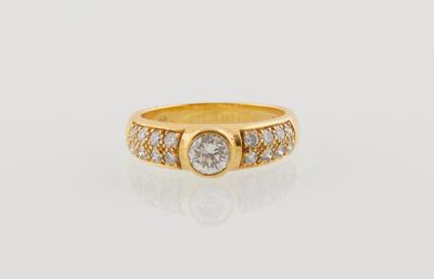 Brillantring zus. ca. 0,90 ct - Diamonds Only