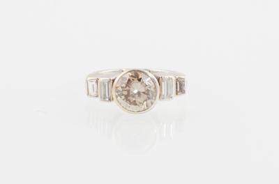 Diamant Ring mit Brillant ca. 2,30 ct - Diamonds Only