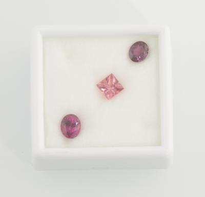 3 lose natürliche Spinelle zus. 3,55 ct - Gioielli scelti