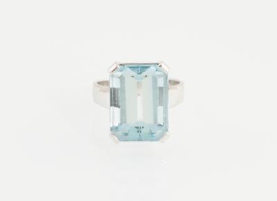 Aquamarin Ring ca. 12 ct - Exquisite jewellery