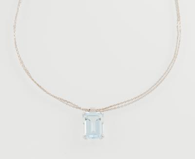 Aquamarinanhänger ca. 10 ct - Exquisite jewellery