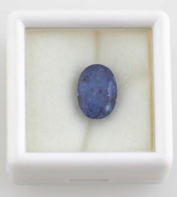 Loser Saphir 3,79 ct - Exklusive Farbsteine