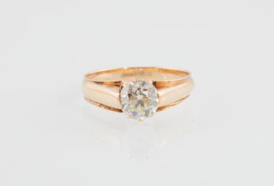 Altschliffbrillant Solitär Ring ca. 1,60 ct M-N/vsi2-si1 - Diamonds Only