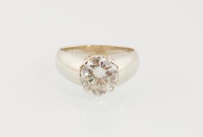 Brillant Solitär Ring ca. 3 ct M-N/vvsi-vsi - Diamonds Only