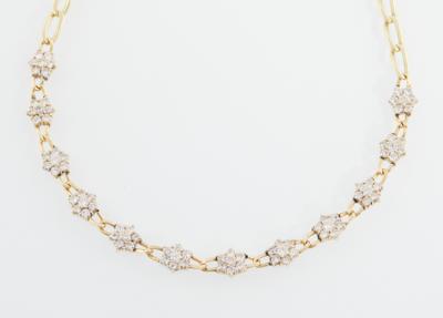 Brillantcollier zus. ca. 4,70 ct - Diamonds Only