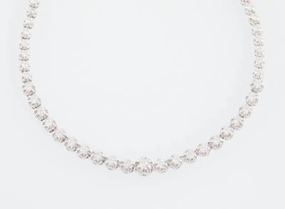 Brillantcollier zus. ca. 6,20 ct - Diamonds Only