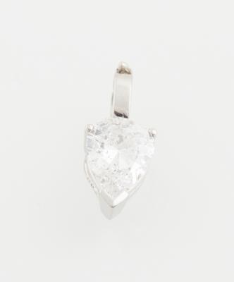 Diamantsolitär Anhänger ca. 1,70 ct G-H/p1 - Diamonds Only