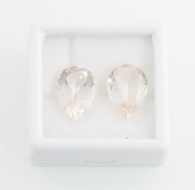 2 lose Morganite zus.17,50 ct - Gioielli scelti