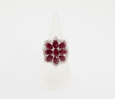 Brillant Rubin Ring - Exclusive Gemstones