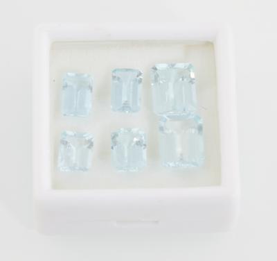 Lose Aquamarine zus.17,50 ct - Gioielli scelti