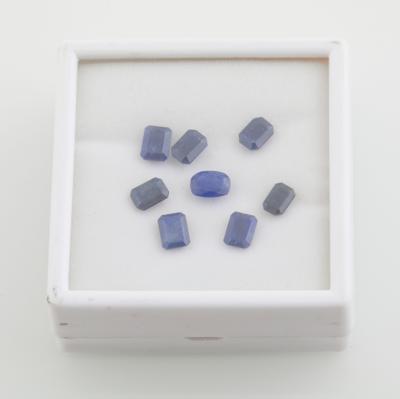 Lose Saphire zus. 14,10 ct - Exclusive Gemstones