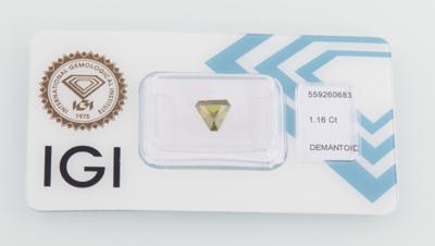 Loser Demantoid 1,16 ct - Exclusive Gemstones