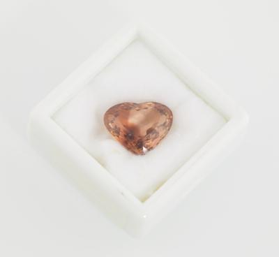 Loser Topas im Herzschliff 17,25 ct - Exklusive Farbsteine