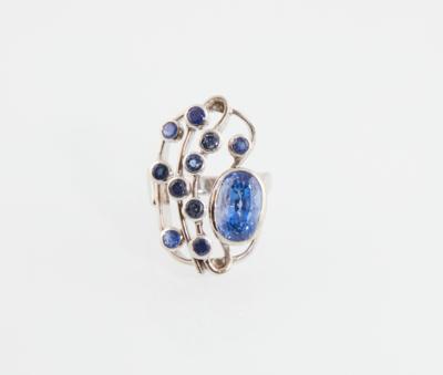 Saphir Ring zus. ca. 4 ct - Exclusive Gemstones