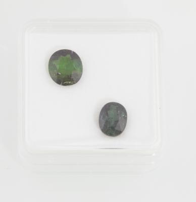 Zwei lose Turmaline zus. 6,05 ct - Exclusive Gemstones