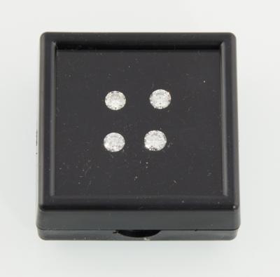 4 lose Brillanten zus.1,26 ct I-M/si-p2 - Diamonds only