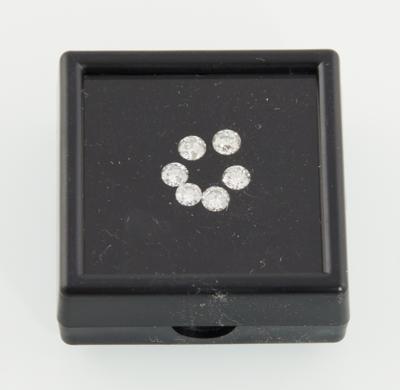 6 lose Brillanten zus.1,45 ct I-K/p1-p2 - Diamonds only