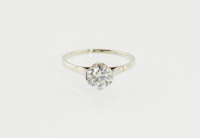 Altschliffbrillantsolitär Ring ca. 1,25 ct I-J/vs2-si1 - Diamonds only