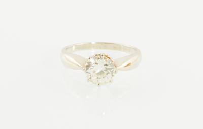 Altschliffbrillantsolitär Ring ca. 1,60 ct M-N/vsi-si - Diamonds only