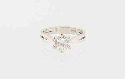 Brillant Solitär Ring ca. 1,10 ct I-J/VVS-VS - Diamonds only