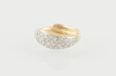 Brillantring zus. ca. 0,93 ct - Diamonds only