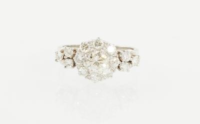 Brillantring zus. ca. 1,70 ct - Diamonds only