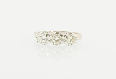 Brillantring zus. ca. 1,90 ct - Diamonds only