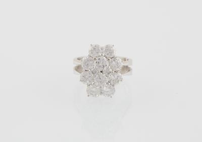 Brillantring zus. ca. 4,30 ct - Diamonds only