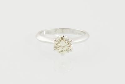 Brillantsolitär Ring ca. 1,10 ct O-P/si2 - Diamonds only