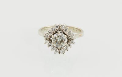 Diamantring zus. ca. 1,20 ct - Diamonds only