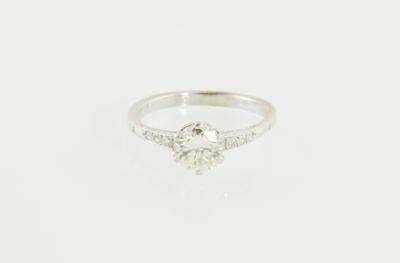 Diamantring zus. ca.1,35 ct - Diamonds only