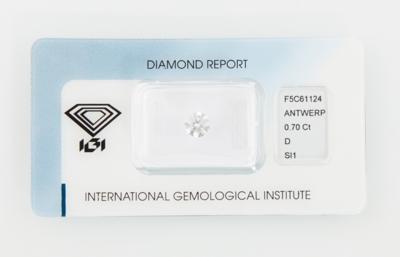 Loser Brillant 0,70 ct - Diamonds only