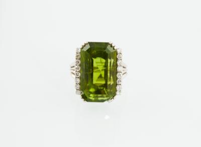 Peridotring ca. 33 ct - Gioielli scelti