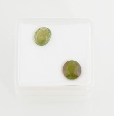 Zwei lose Turmaline zus. 6,10 ct - Exclusive Gemstones