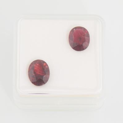 Zwei lose Turmaline zus. 6,70 ct - Exclusive Gemstones