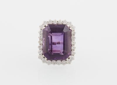 Brillant Amethyst Ring - Exquisite jewellery