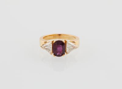 Rubin Ring ca. 2 ct - Exquisite jewellery