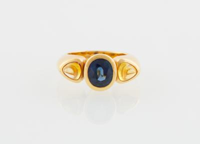 Saphirring zus. ca. 2,3 ct - Exquisite jewellery